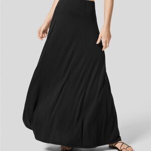 Halara High Waisted Side Zipper Maxi Casual Skirt